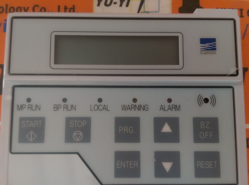EBARA NO MODEL PUMPSHAND CONTROL PANEL 裕益科技自動化設備可程式編碼器PLC分散式控制系統DCS